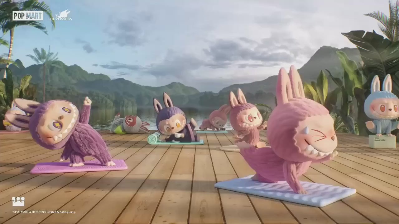 Load video: popmart the monsters labubu big into energy series have a seat series